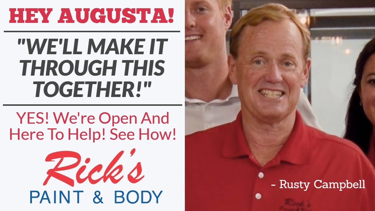 CoVid Update. Get Free Estimate for Auto Body Repair at Rick’s Paint