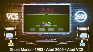 Celebrity Ghost Manor - 1983 - Atari 2600 ( Atari VCS ) Wealth
