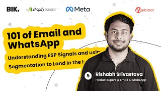 [EP1] 101 of Email and WhatsApp Deliverability - Mastering ESP Signals &amp; Segmentation for Success