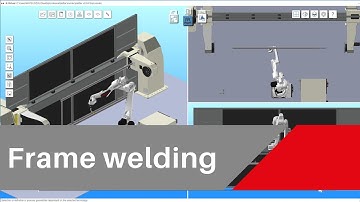 Kawasaki Robotics: Frame welding – Kawasaki BA006L E01 with K positioners