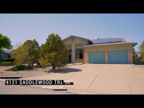 4121 Saddlewood Trl SE, Rio Rancho, NM home video tour