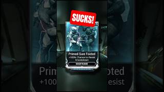 Primed sure footed SUCKS now! (not really, but it DID get worse!) #warframe #gaming