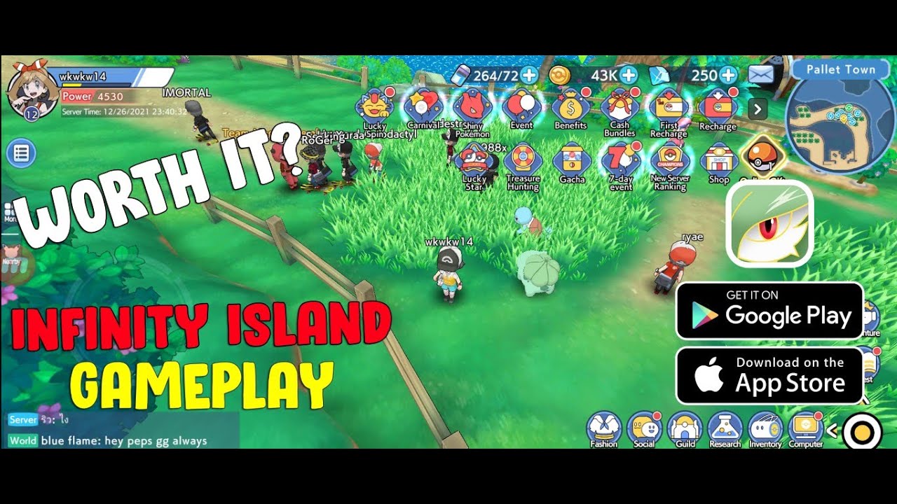 Infinity Island MMORPG Gameplay (Android/iOS) 2021