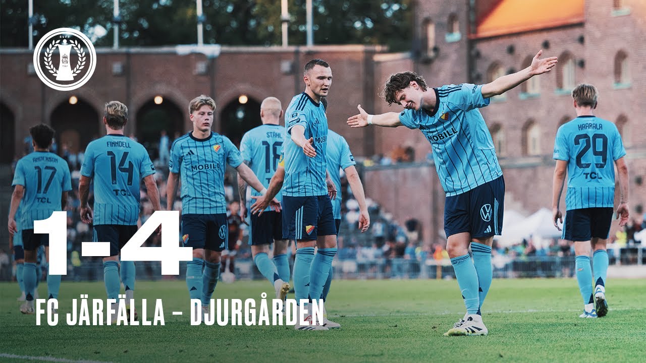 Matchsvep | FC Järfälla - Djurgården 1-4 | Svenska Cupen 2026