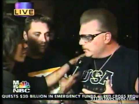 MSNBC 9 11 Workers With Missing Person Posters From 9 13 01 