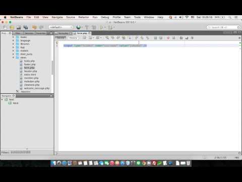 ใช้งาน ฟังก์ชัน form_hidden  ใน Codeigniter Framework