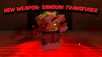 New Secret Blood Weapon: Sanguin Transfuser(Showcase + Obtainment) | DeepWoken