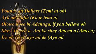 Simi - Ayo (Official Video Lyrics) HD