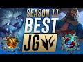 The BEST Junglers For Season 11 With MYTHIC Items! | All Ranks Tier List League of Legends