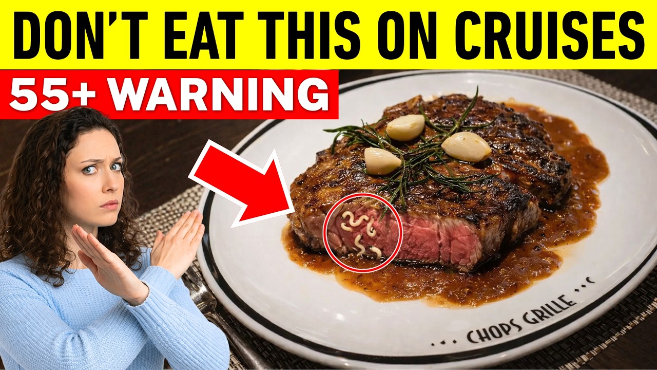 10 Cruise Ship Foods Seniors Should NEVER Eat (Doctor's Warning)