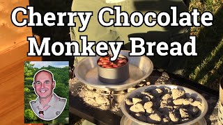 Cherry Chocolate Monkey Bread - Single Serving Size
