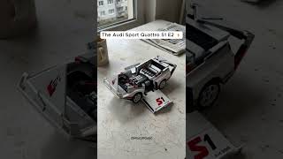 The Audi Sport Quattro S1 E2 — where the four rings were born 🏁 #audi #audiquattro