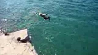 Heber Springs - Cliff diving - half gainer