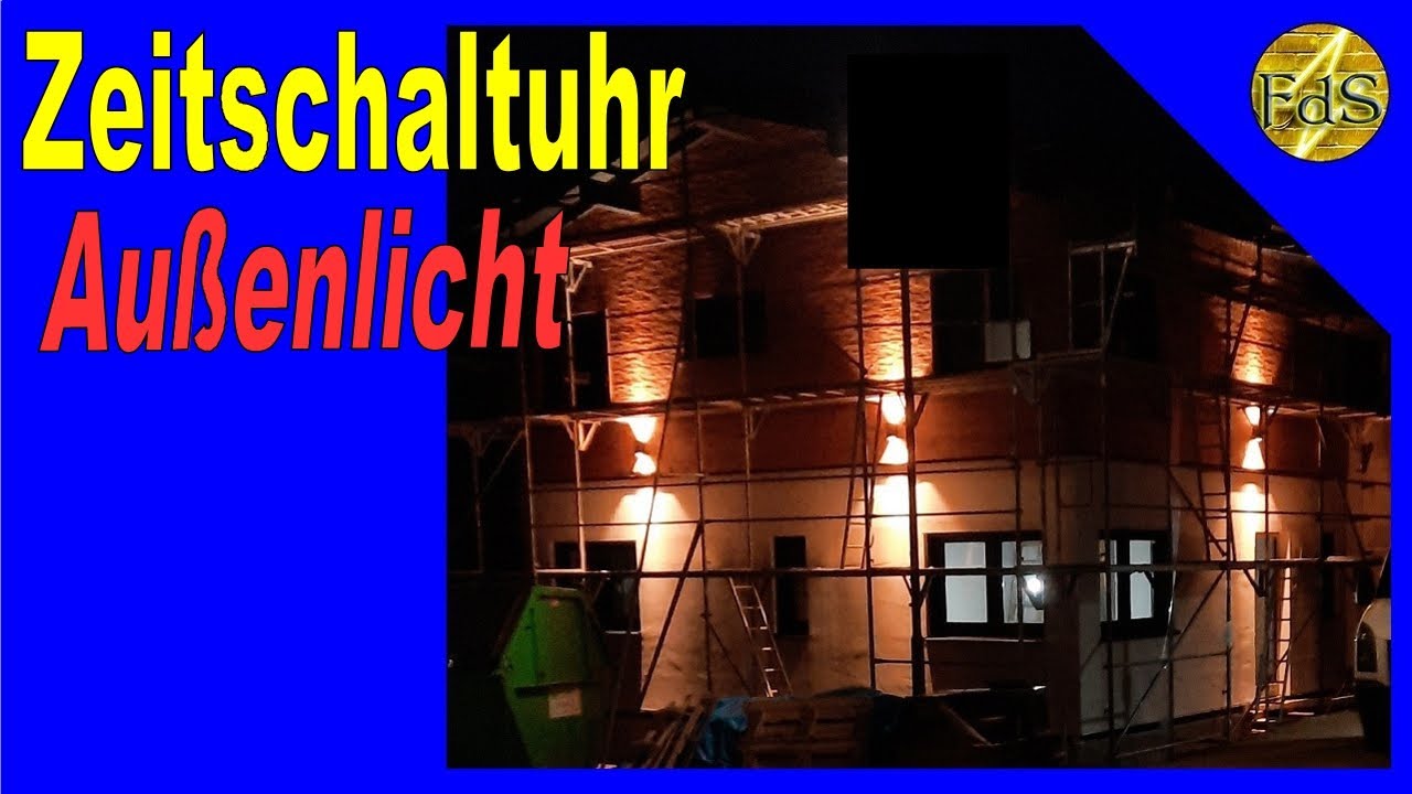 Theben Zeitschaltuhr TR 612 Top3 für Außenbeleuchtung / anschließen