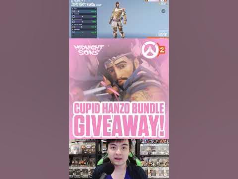 [Giveaway] Cupid Hanzo Bundle for Overwatch 2 (Shorts) - YouTube
