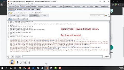 Critical Bug: Flaw in change email (Every.org)