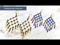 Bonita Chandelier Earrings Tutorial | DIY & Crafts | Beaded Earrings with Fringe | Bugles