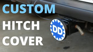 Practical 3D Print Custom Truck Hitch Cover Design and Print