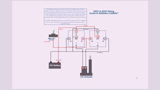 Wiring Automotive 12V Relays to Make a Motor/Actuator move always Up or always Down.