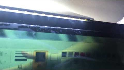 Test video for 55 inch transparent lcd display with windows computer from Shenzhen ETK Tech on 17th