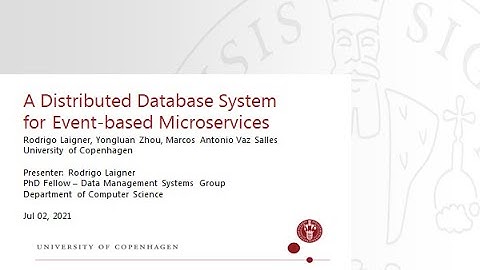 A Distributed Database System for Event-based Microservices (ACM DEBS 2021)