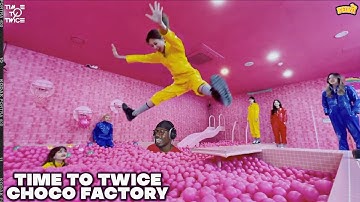 REACTING TO TWICE REALITY “TIME TO TWICE” TWICE and the Chocolate Factory TEASER **whole lotta fun**