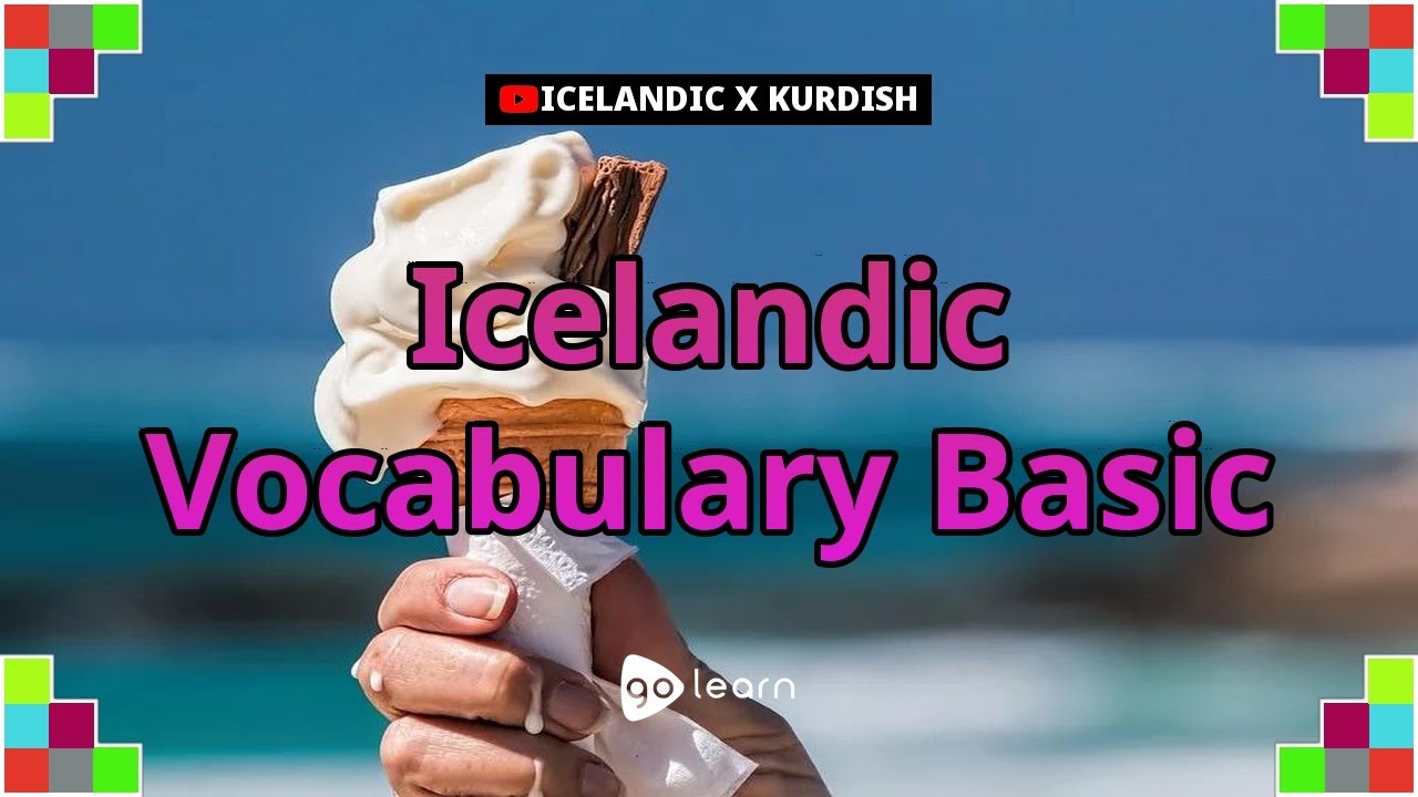 Icelandic Vocabulary Basic | Golearn