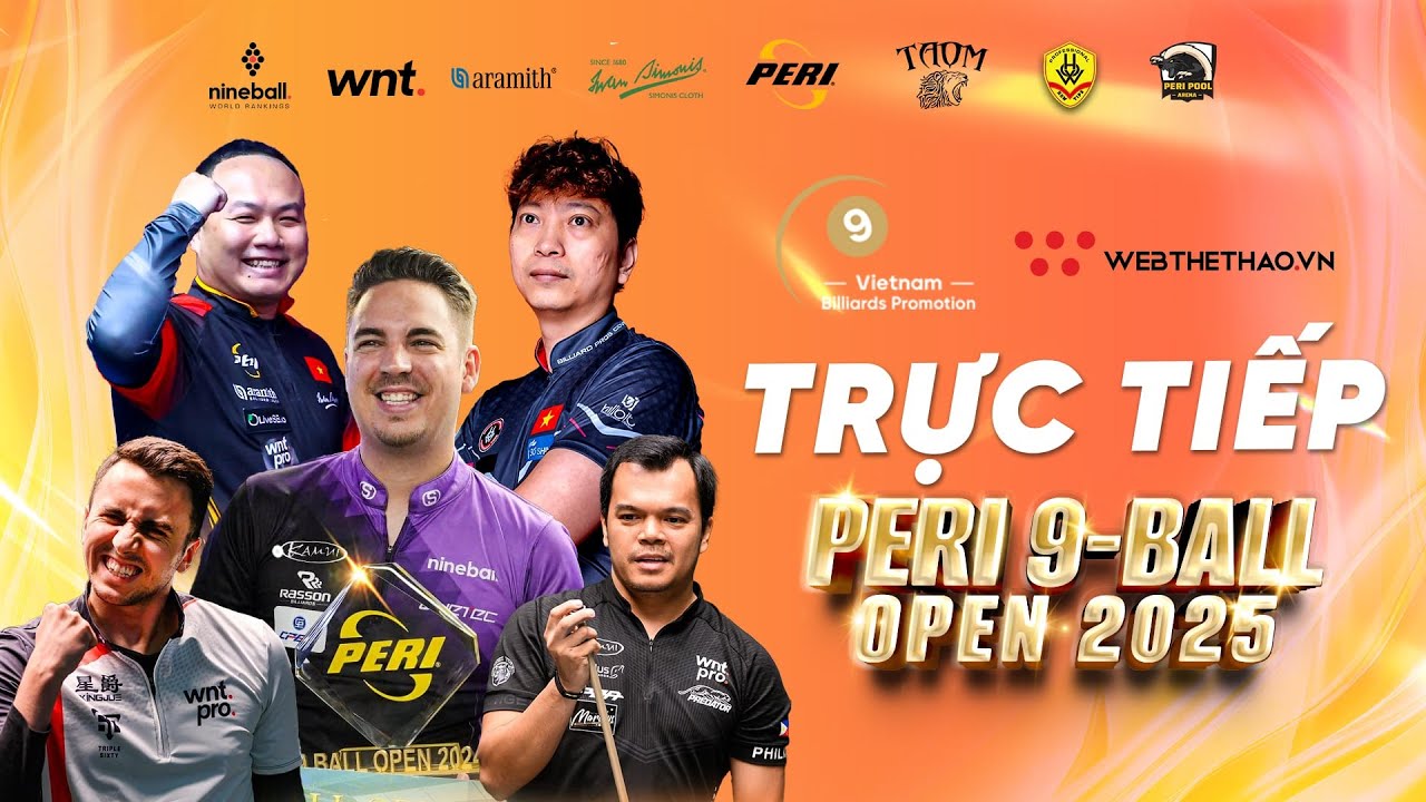🛑TRỰC TIẾP | Ko Ping Chung vs Anton Raga | Giải billiards Peri Open 2025