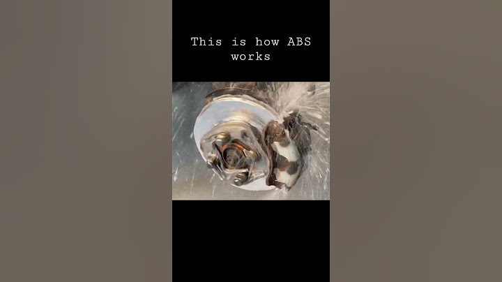 This is how the Anti-lock Braking system works #car #fyp #mechanic #ABS