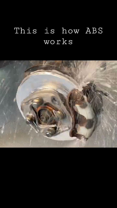 This is how the Anti-lock Braking system works #car #fyp #mechanic #ABS