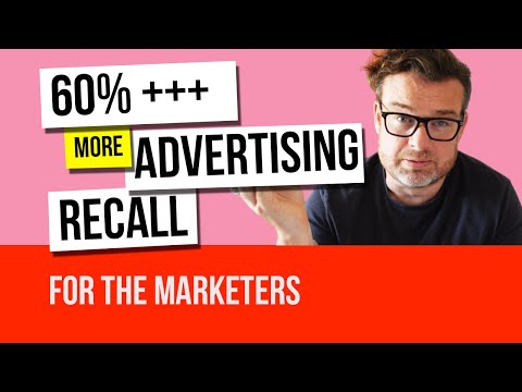 How to increase advertising recall by 60% with one change in copy [doozy]