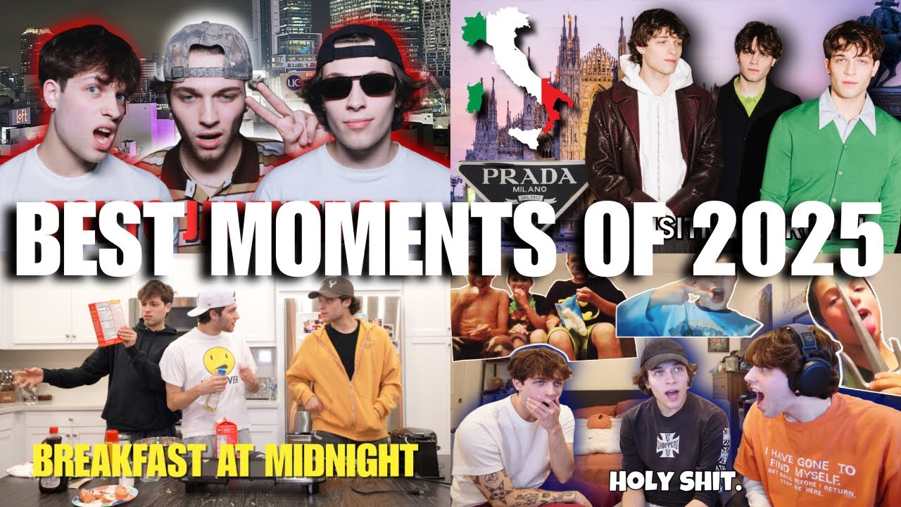 Sturniolo triplets best moments of 2025