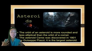 VIDEO LECTURE/COMETS, ASTEROIDS AND METEORS👩‍🏫