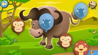 Пазл , puzzle , малыши , kids , safari Пазл , puzzle , малыши , kids , safari