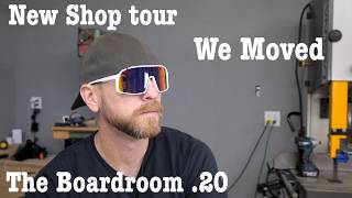 New Wood Shop tour, The Boardroom .20 is under construction