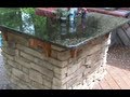 How to build a Cultured Stone Outdoor Bar