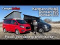 Karmann-Mobil Duncan 495 e Duncan 535: i piccoli van tuttofare dalle grandi risorse