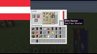 Minecraft Flag Banner Tutorial: Austria - SRPFC
