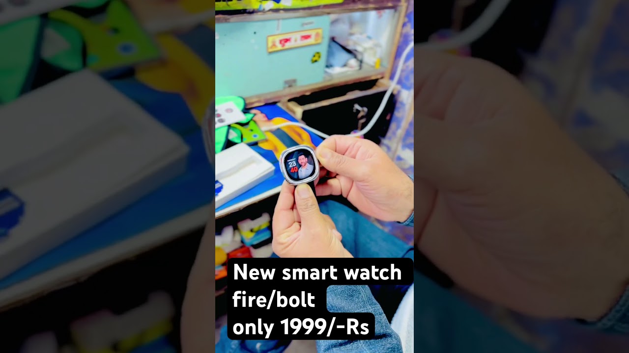 New smart watch fire bolt 