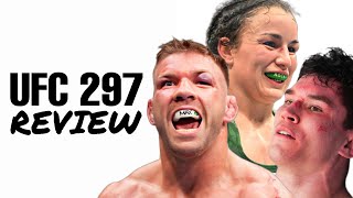 UFC 297 Review