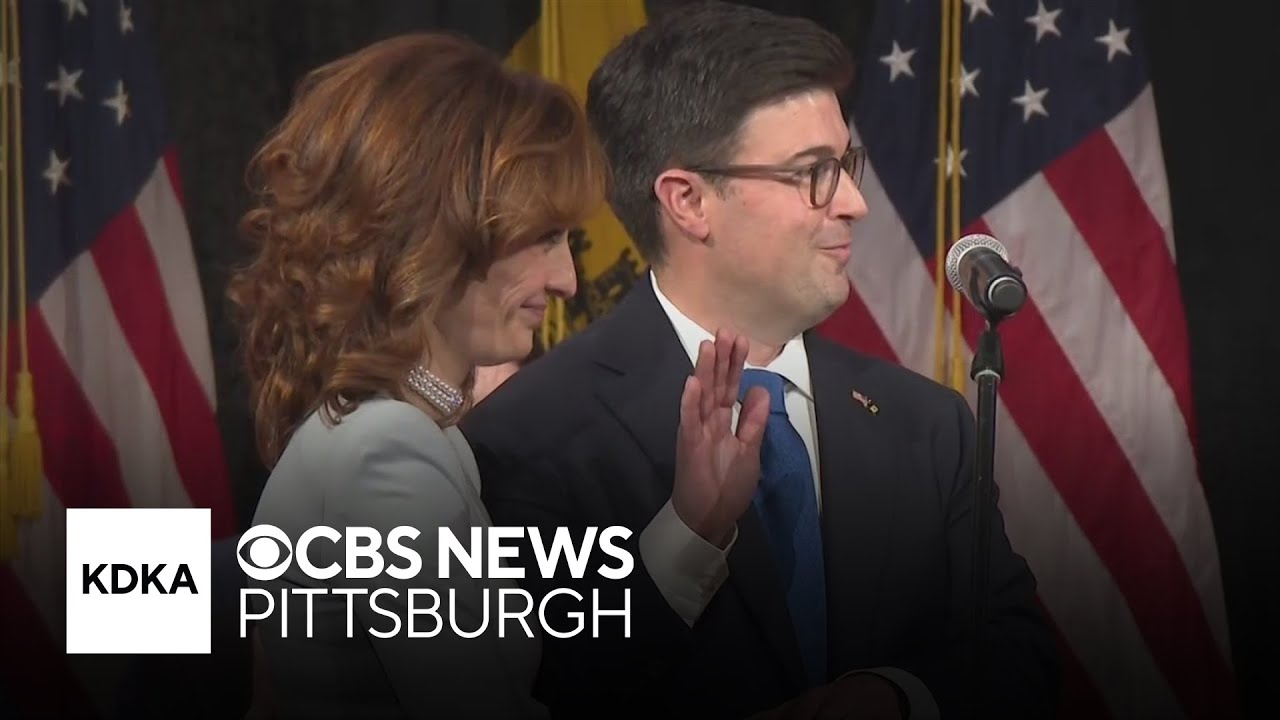 Corey O'Connor sworn in as Pittsburgh's next mayor