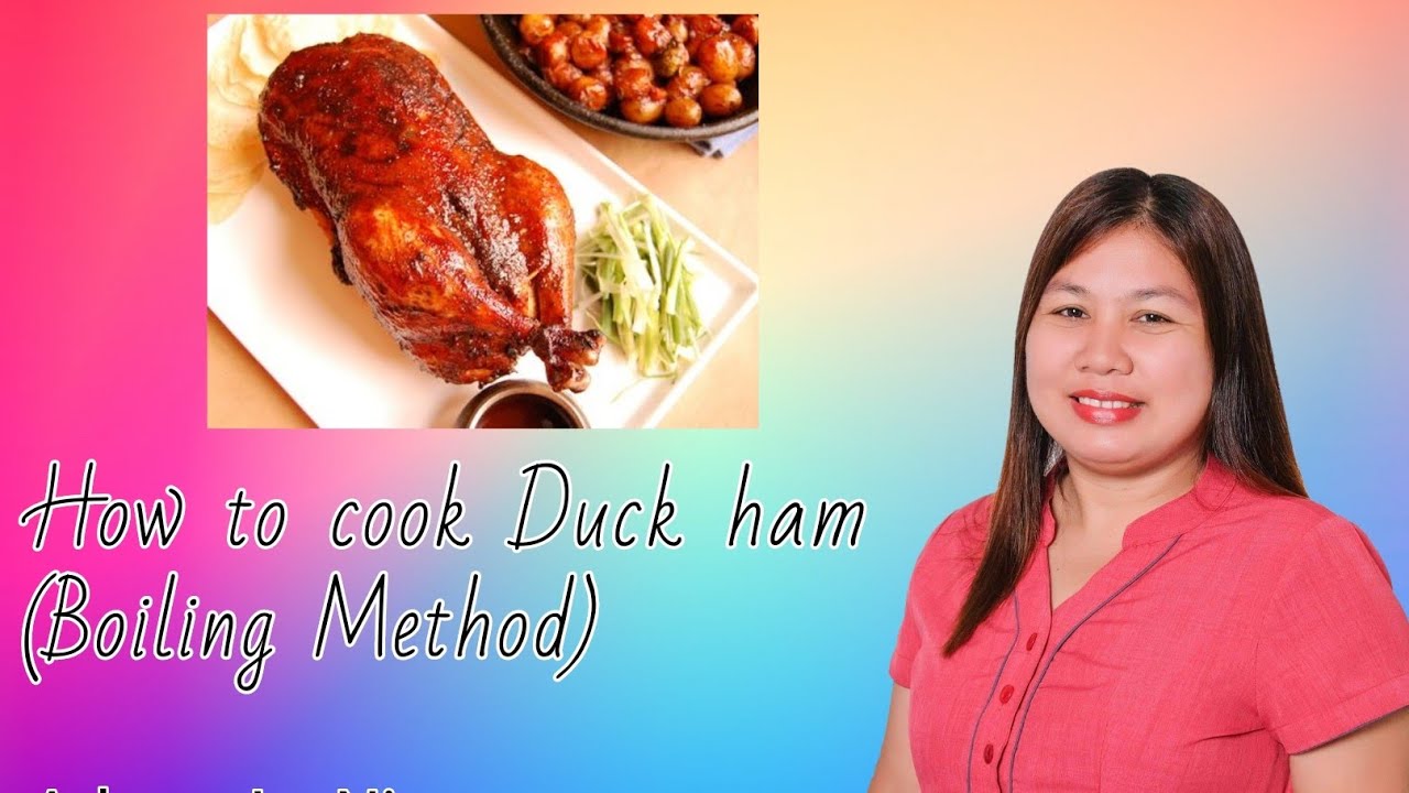 How to Cook duck ham (Boiling method) YouTube