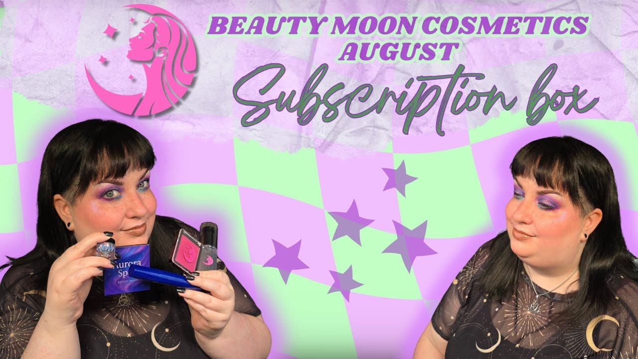 Beauty Moon Cosmetics August Subscription Box || Purple Theme ||