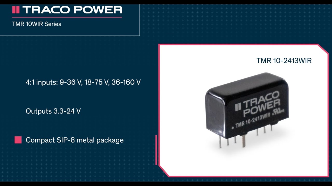 TRACO Power | TMR 10WIR Series