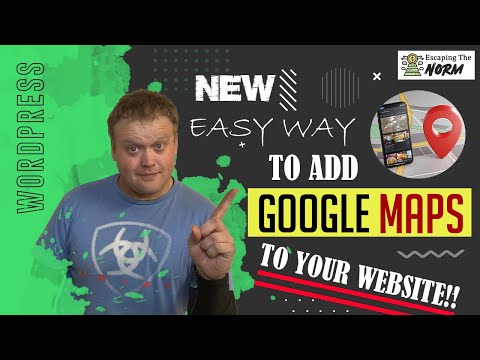 How To Add A Google Map In A WordPress Website 2022 - Easiest Way #026