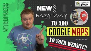 How To Add A Google Map In A WordPress Website 2022 - Easiest Way #026
