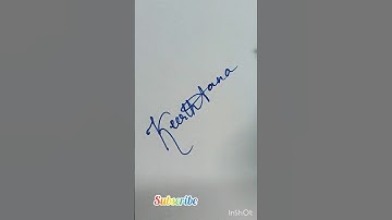 🌸keerthana name signature ✍️#shorts #youtubeshorts #ytshorts #requested