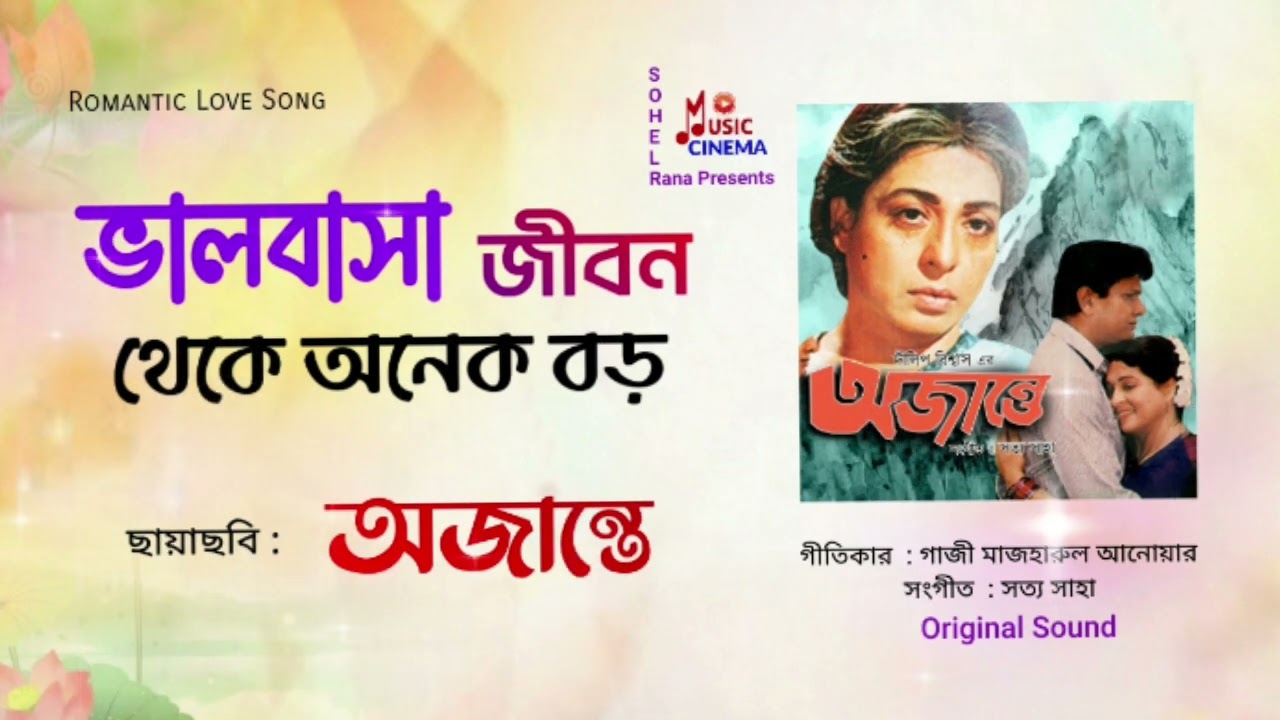 Balobasha Jibon Theke        Sadhona Sargam    MusicCinema908