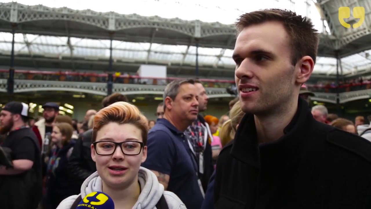 Derrian Williams & Will Milligan at Walker Stalker Con London 2017