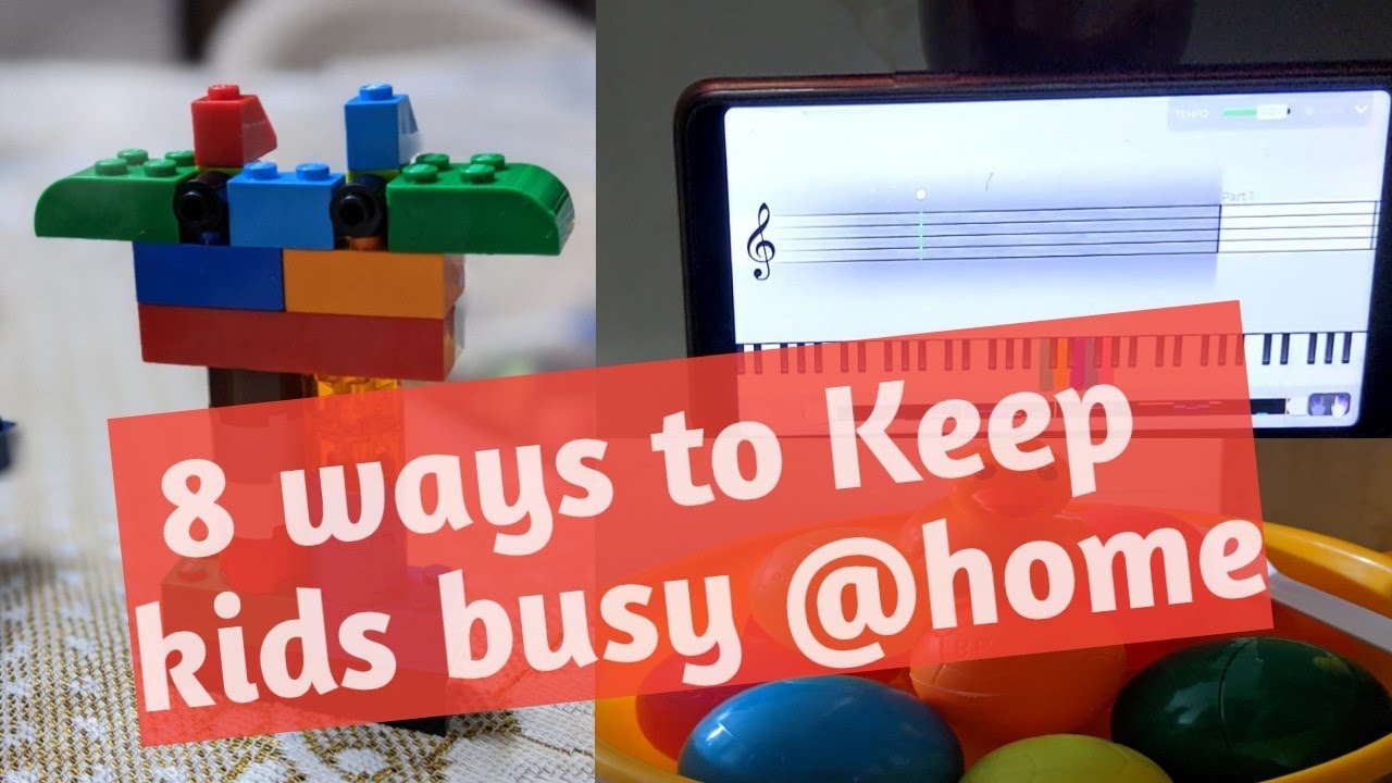 8 Ways to Keep Kids Busy? | Say No to electronic | Activities for Kids in hoildays |Itlu Mee Uma